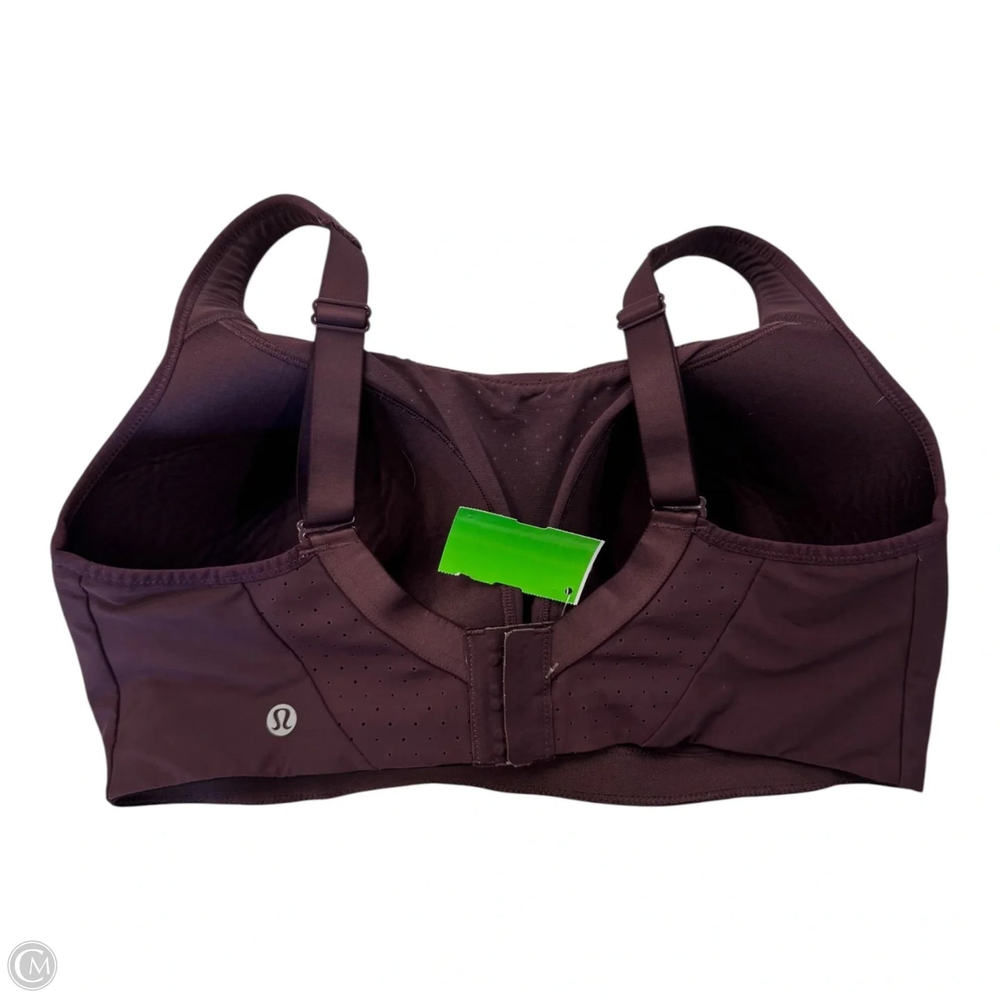 Athletic Bra By Lululemon In Maroon, Size: L