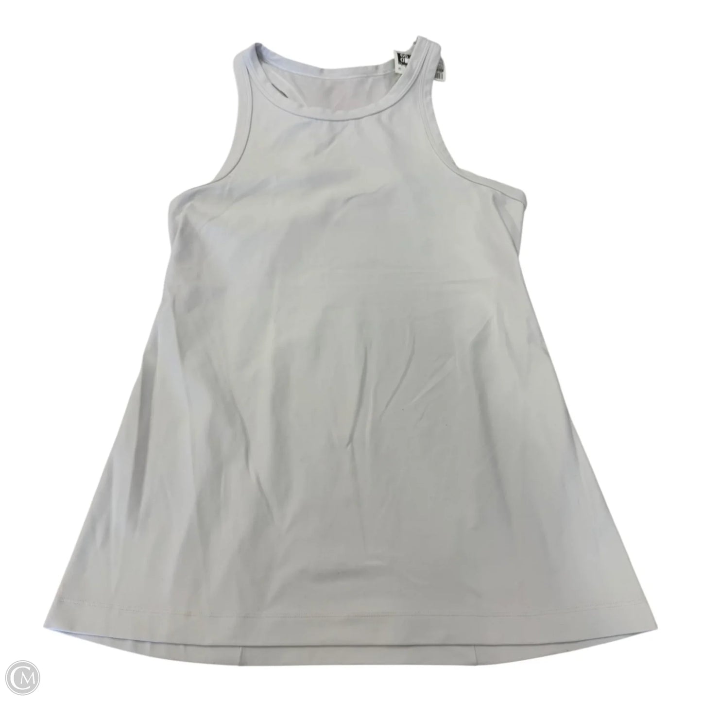 Athletic Tank Top By Lululemon In White, Size: L