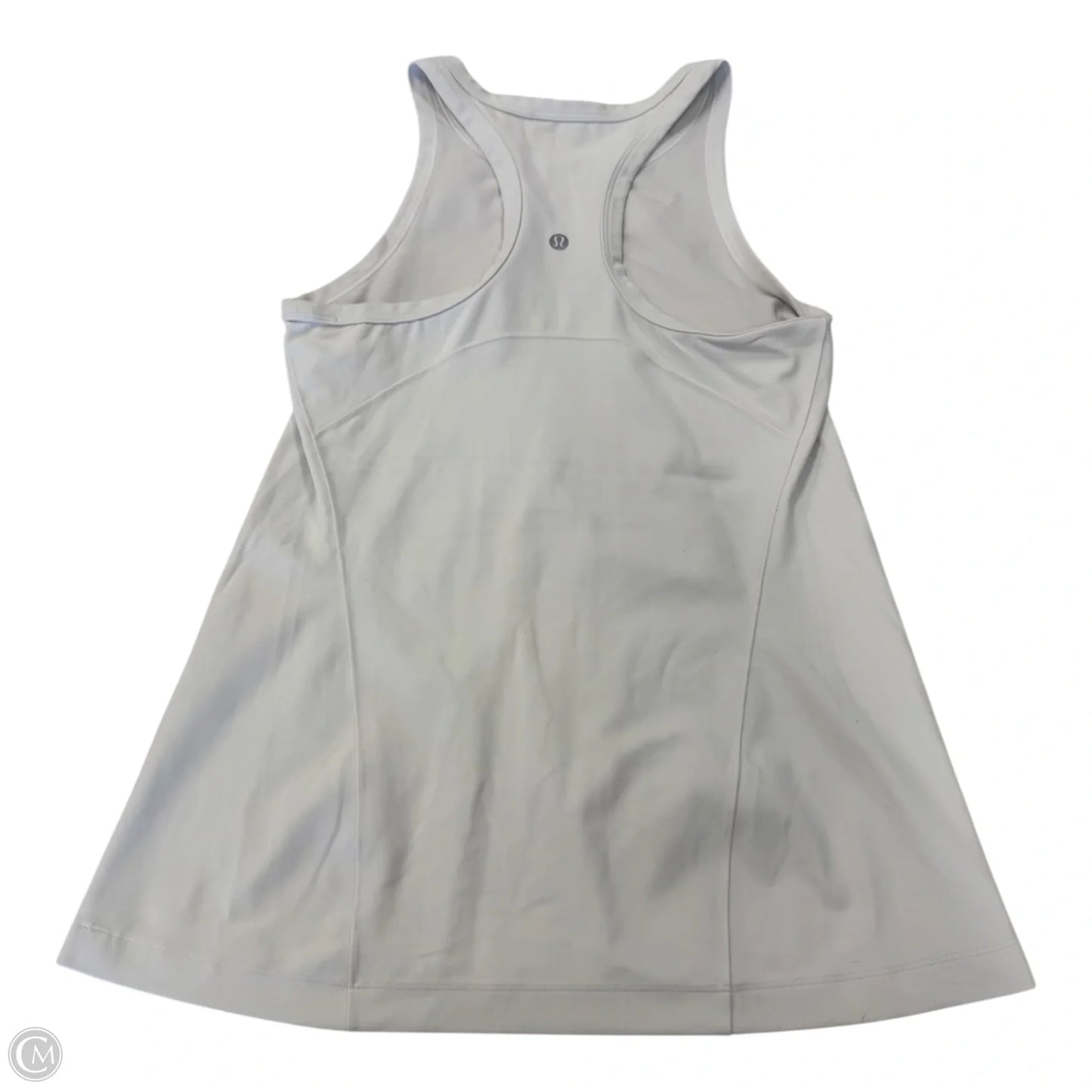 Athletic Tank Top By Lululemon In White, Size: L