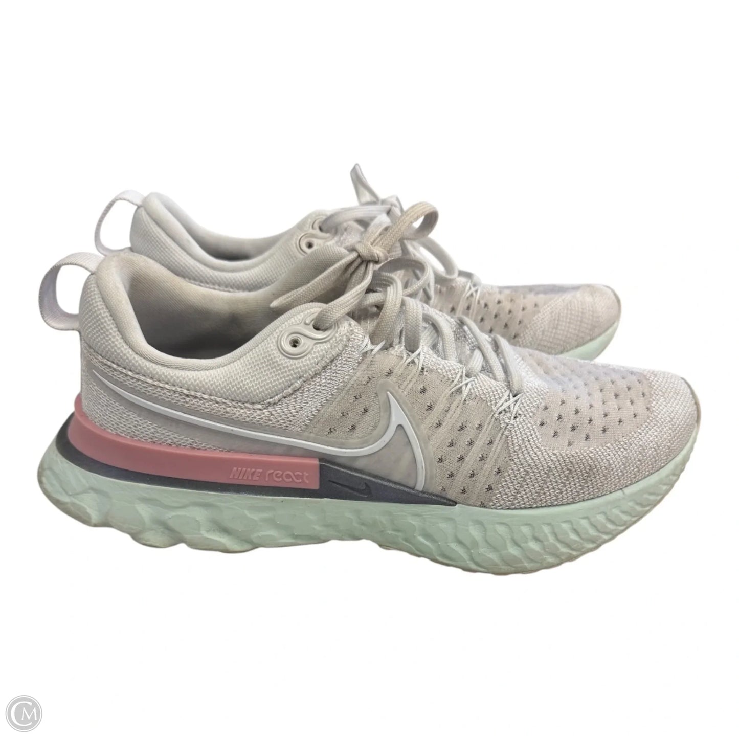 Shoes Athletic By Nike In Green & White, Size: 8
