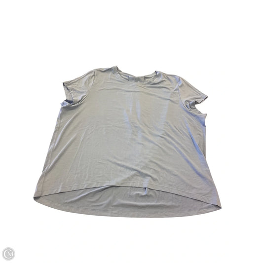 Top Short Sleeve Basic By Athleta In Blue, Size: L