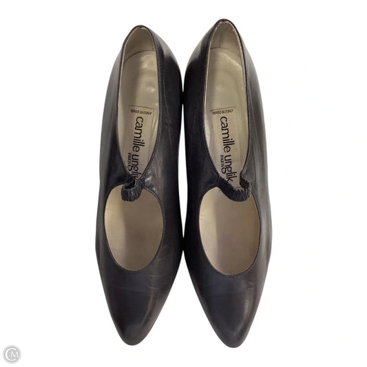 Shoes Heels Kitten By Clothes Mentor In Grey, Size: 6.5