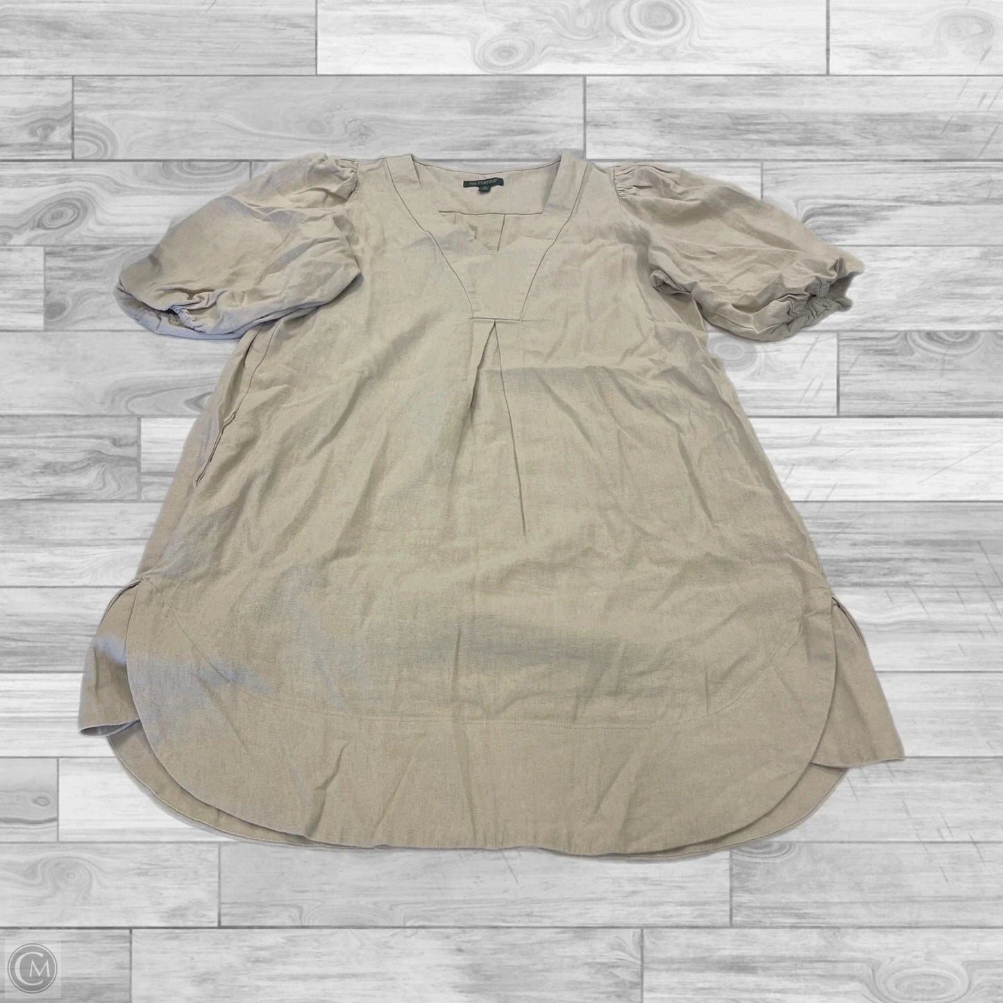 Dress Casual Midi By For Cynthia In Beige, Size: S