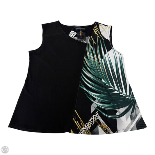 Top Sleeveless By Clothes Mentor In Tropical Print, Size: Xl