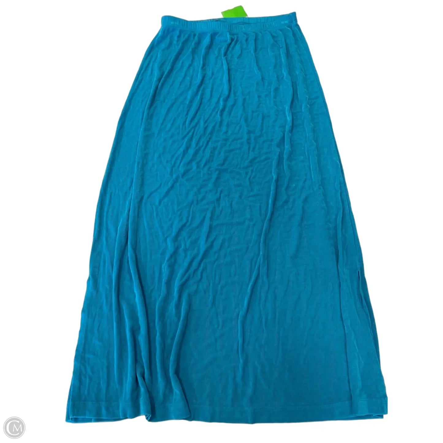 Skirt Maxi By Slinky Brand In Blue, Size: M