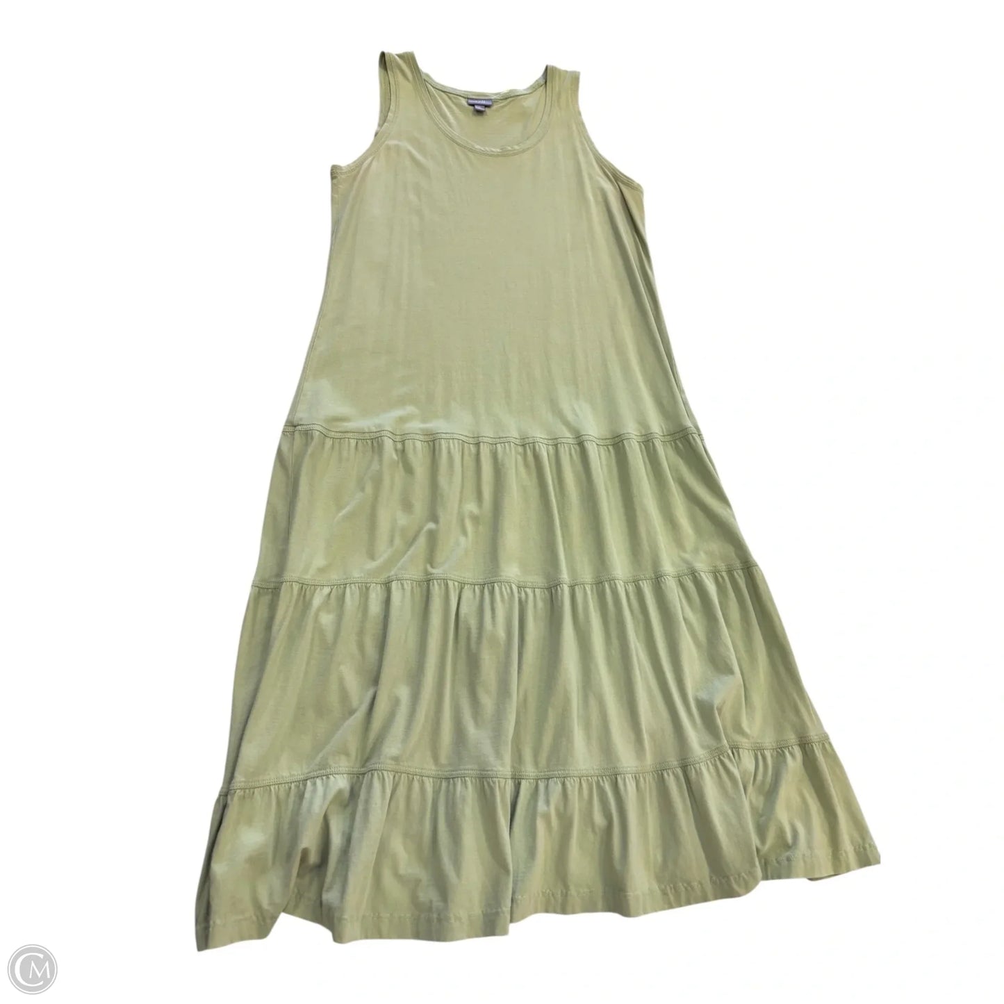 Dress Casual Maxi By J. Jill In Green, Size: L