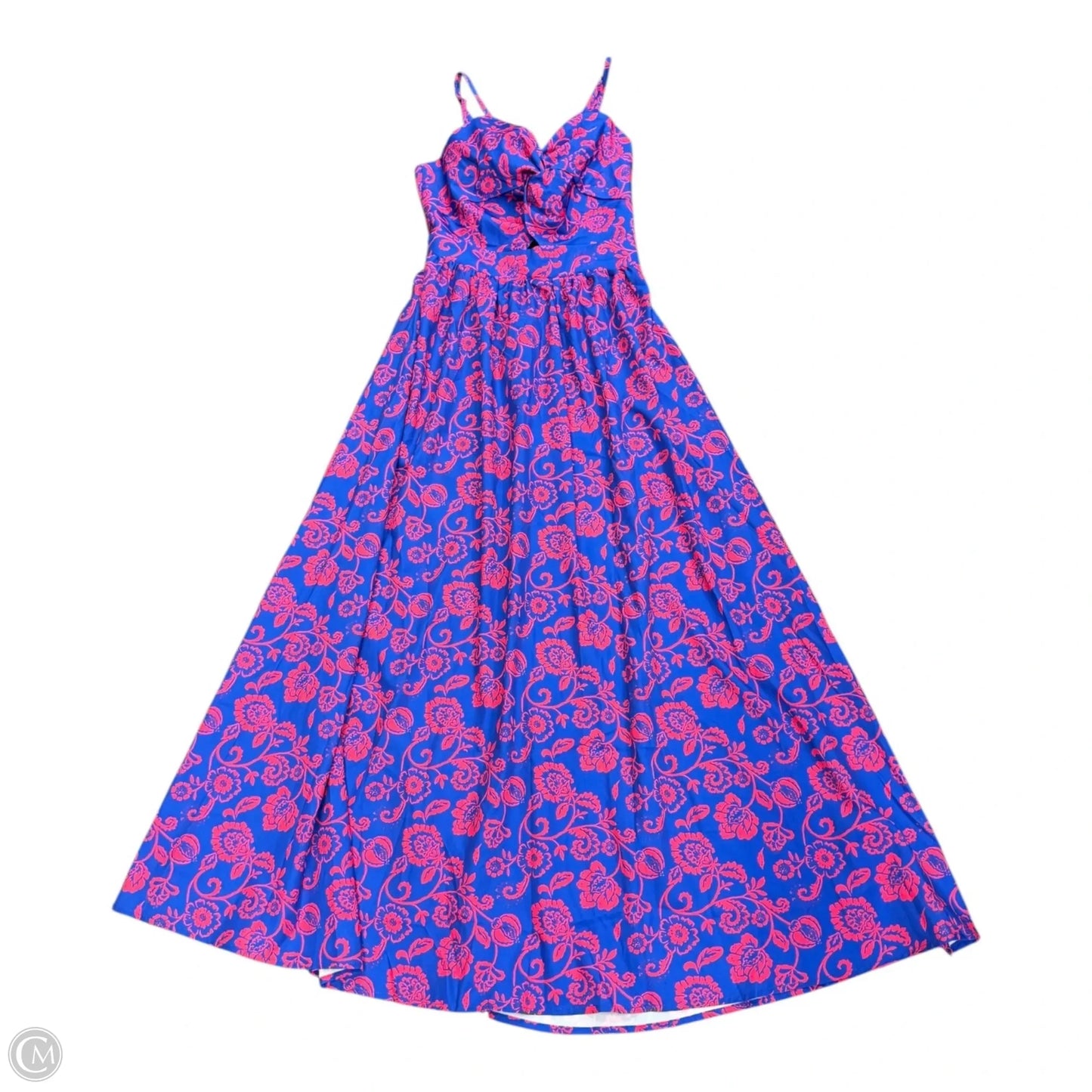 Dress Casual Maxi By Cupshe In Blue & Pink, Size: S