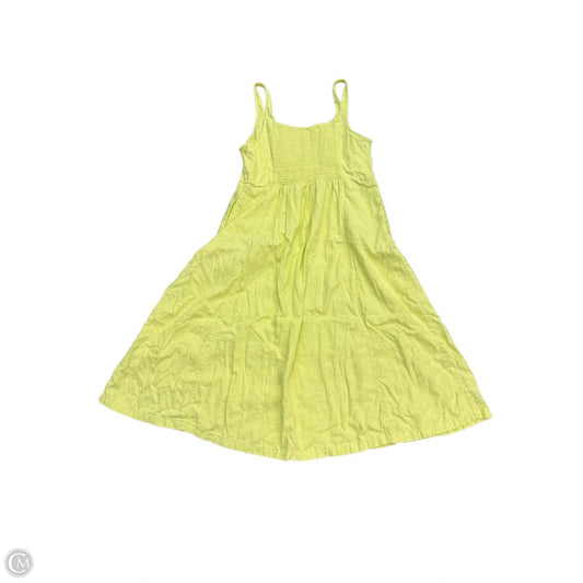 Dress Casual Midi By Old Navy In Yellow, Size: Xl
