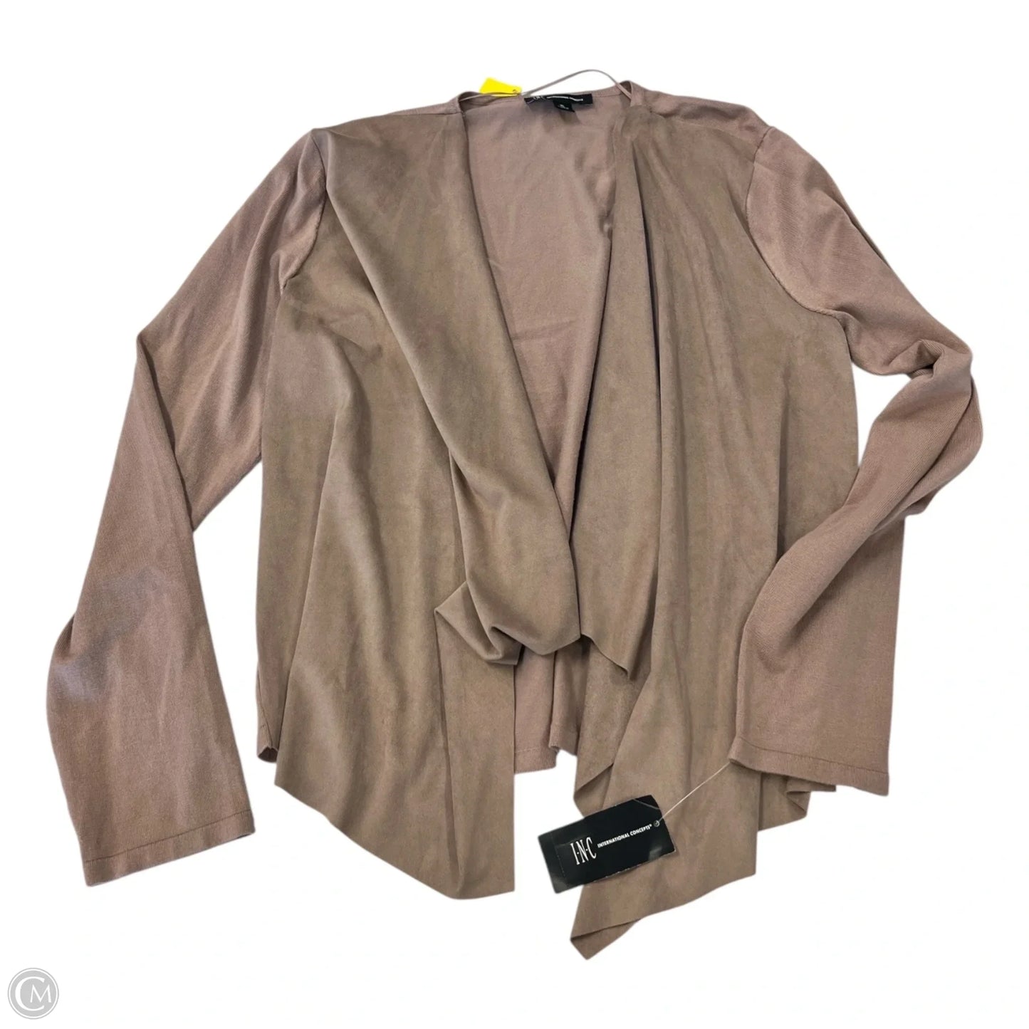 Cardigan By Inc In Beige, Size: Xl