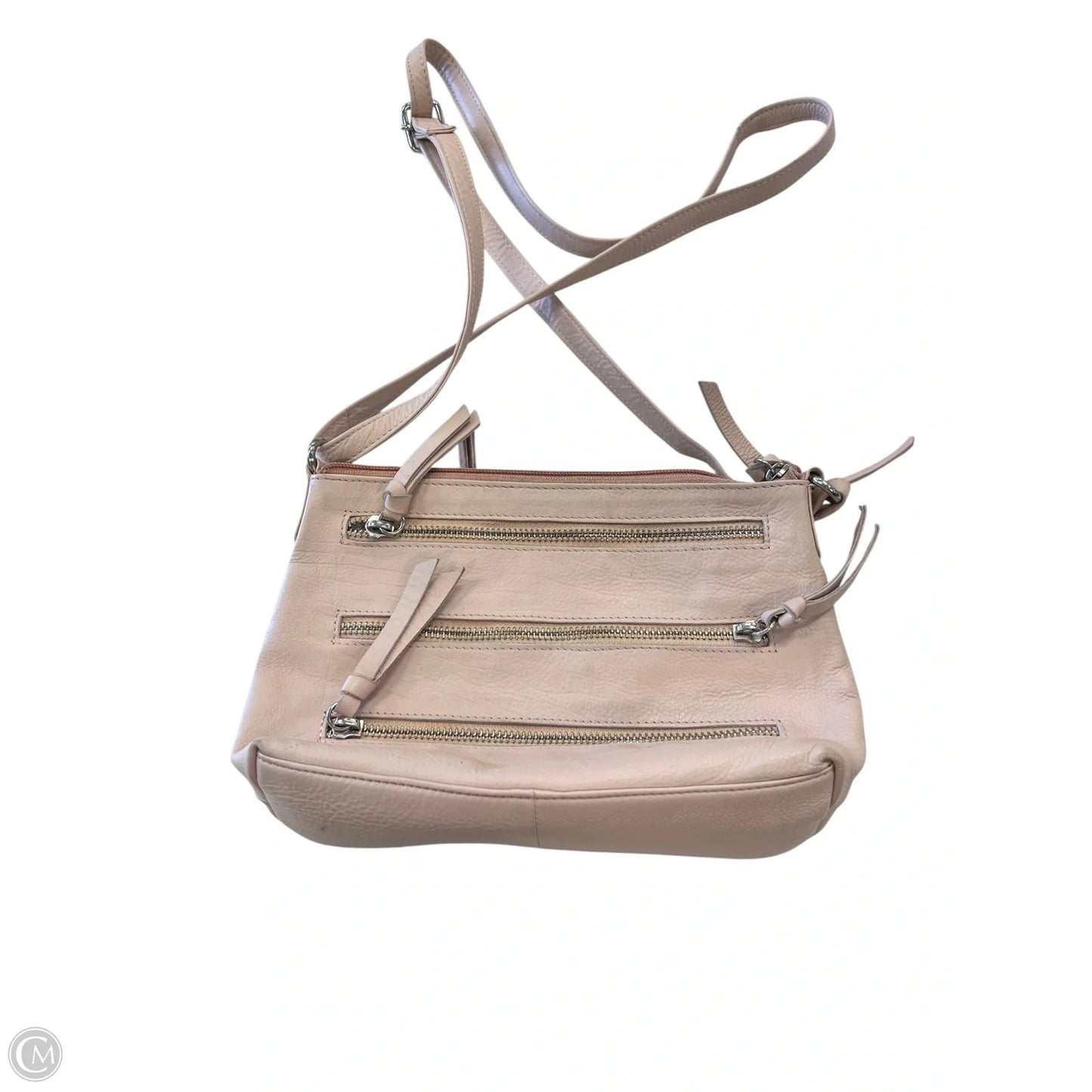Crossbody Leather By Clothes Mentor, Size: Small