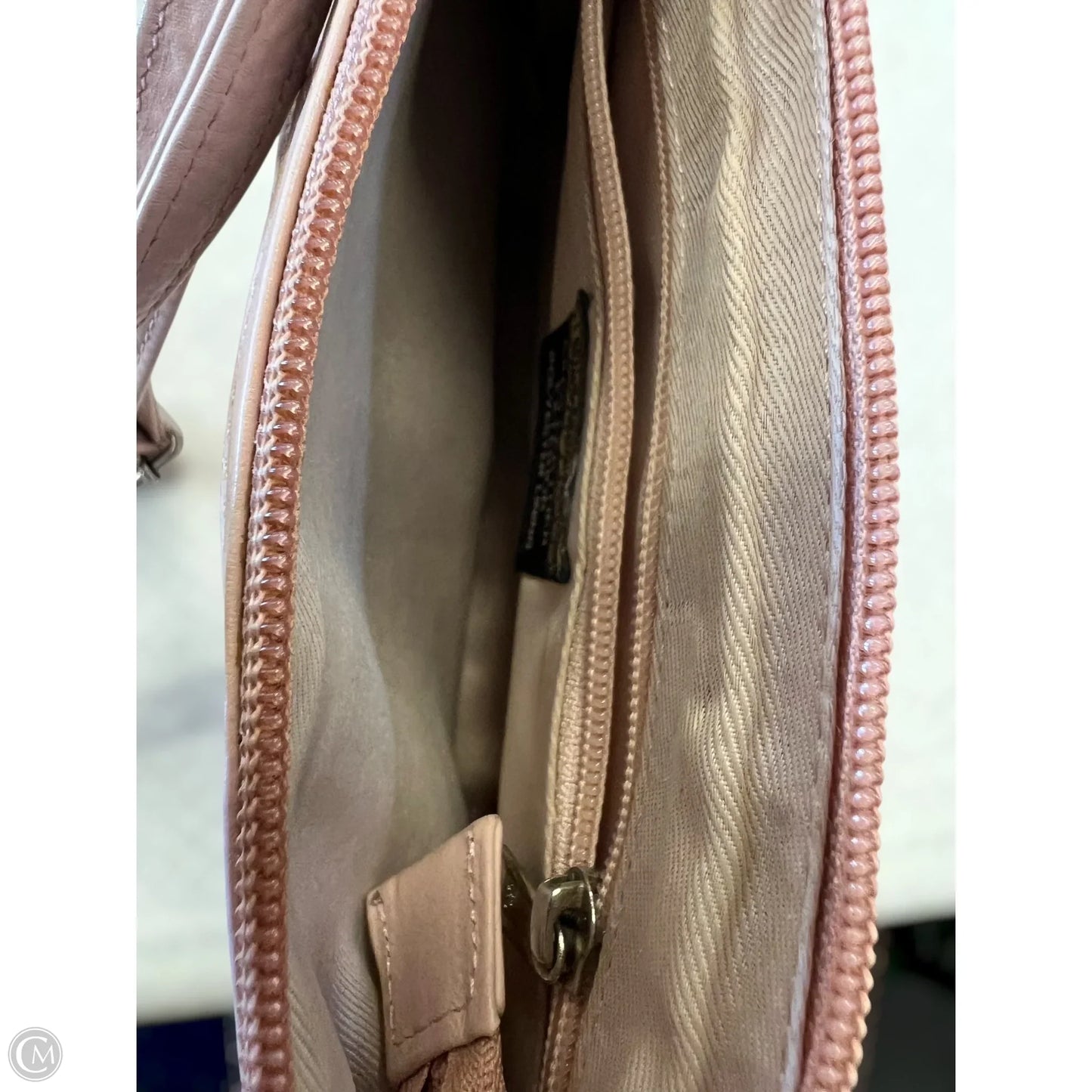 Crossbody Leather By Clothes Mentor, Size: Small