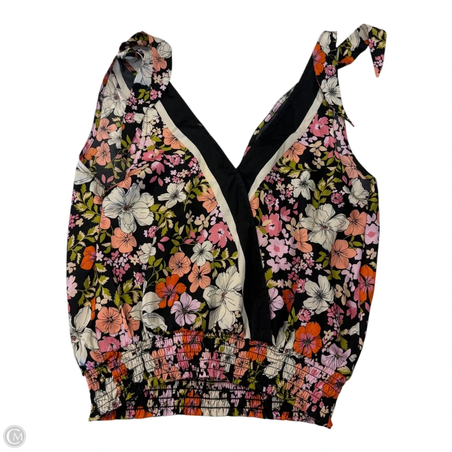 Top Sleeveless By Joie In Floral Print, Size: Xs