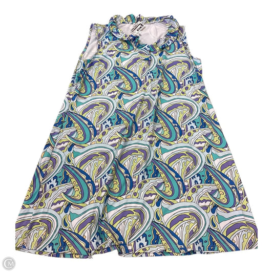 Dress Casual Short By Lulu B In Geometric Pattern, Size: Xl