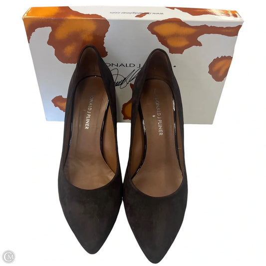 Shoes Heels Block By Donald Pliner In Brown, Size: 8
