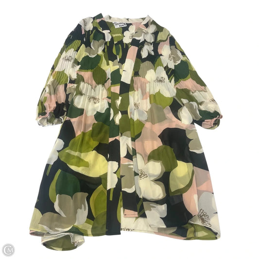 Kimono By Dr2 In Floral Print, Size: 1x