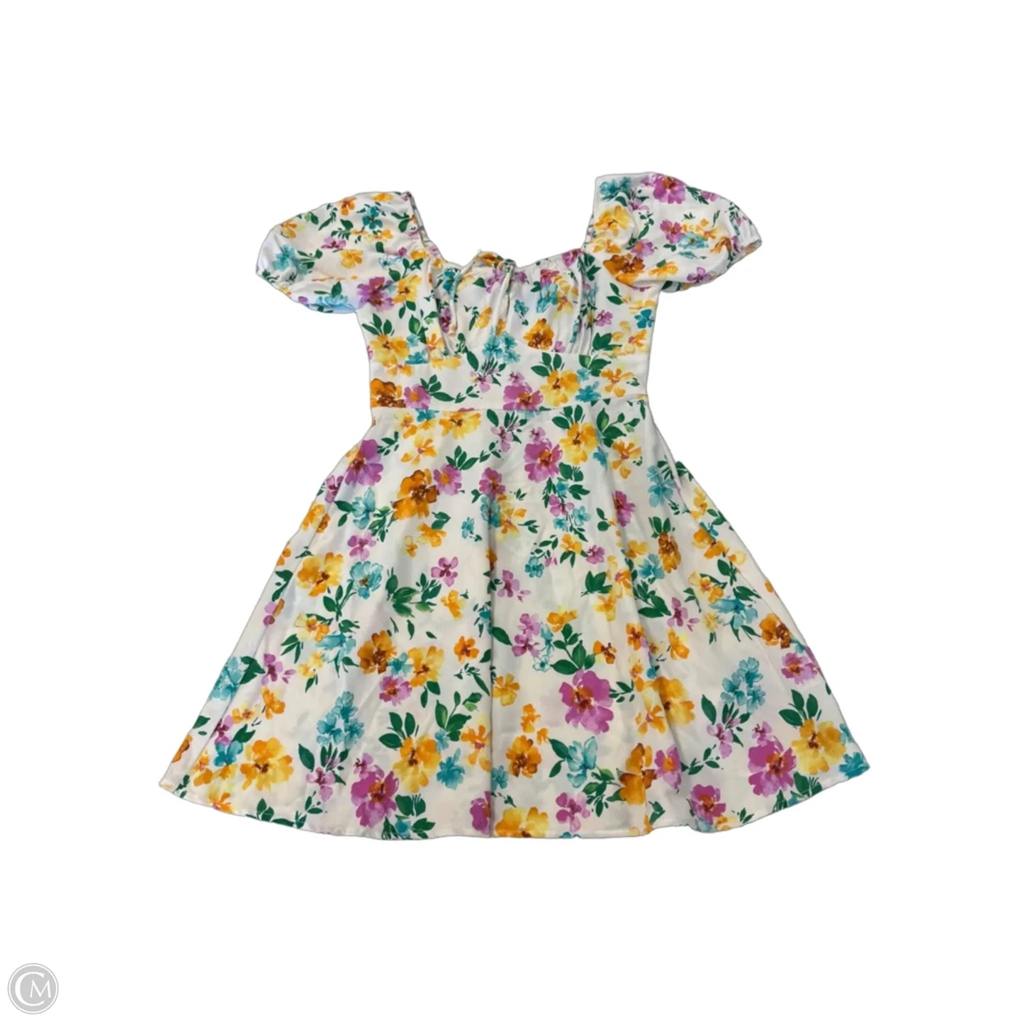 Dress Casual Short By Clothes Mentor In Floral Print, Size: S