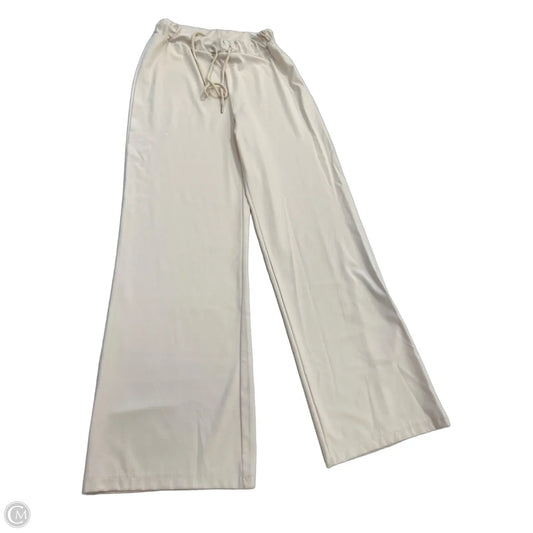 Pants Lounge By Clothes Mentor In Cream, Size: S