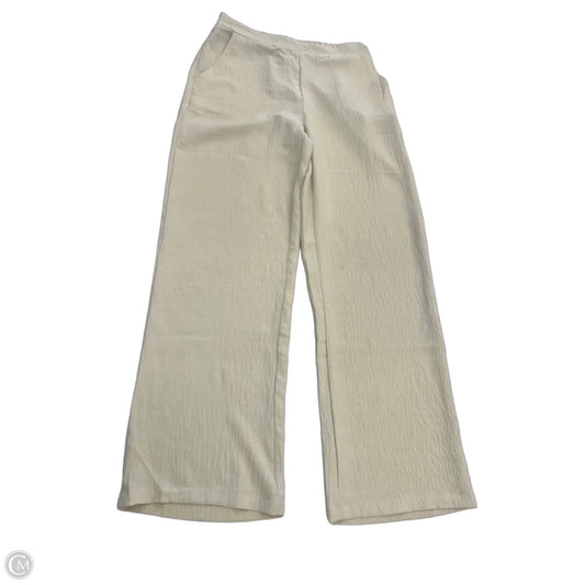 Pants Lounge By Clothes Mentor In Ivory, Size: S