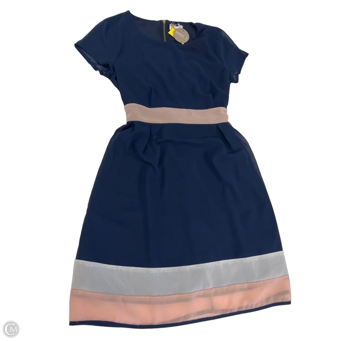 Dress Casual Short By Clothes Mentor In Blue & Pink, Size: M