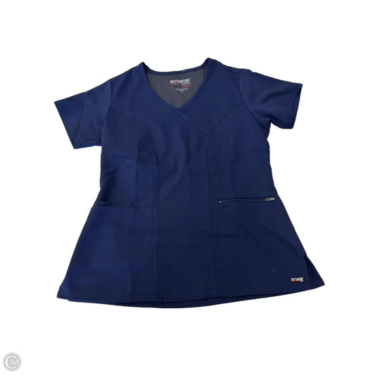Top Short Sleeve By Greys Anatomy In Navy, Size: S