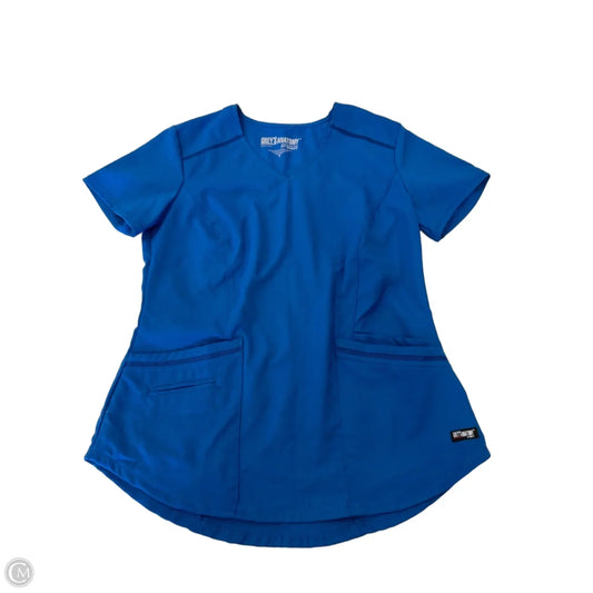 Top Short Sleeve By Greys Anatomy In Blue, Size: S