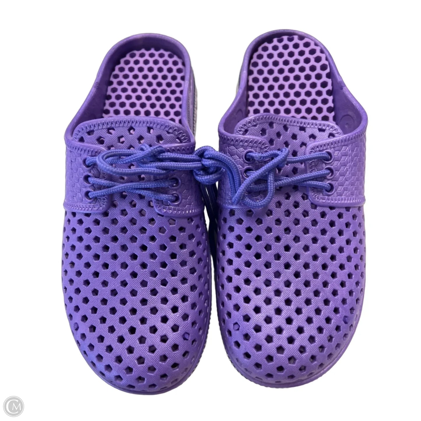 Shoes Flats By Clothes Mentor In Purple, Size: 7.5