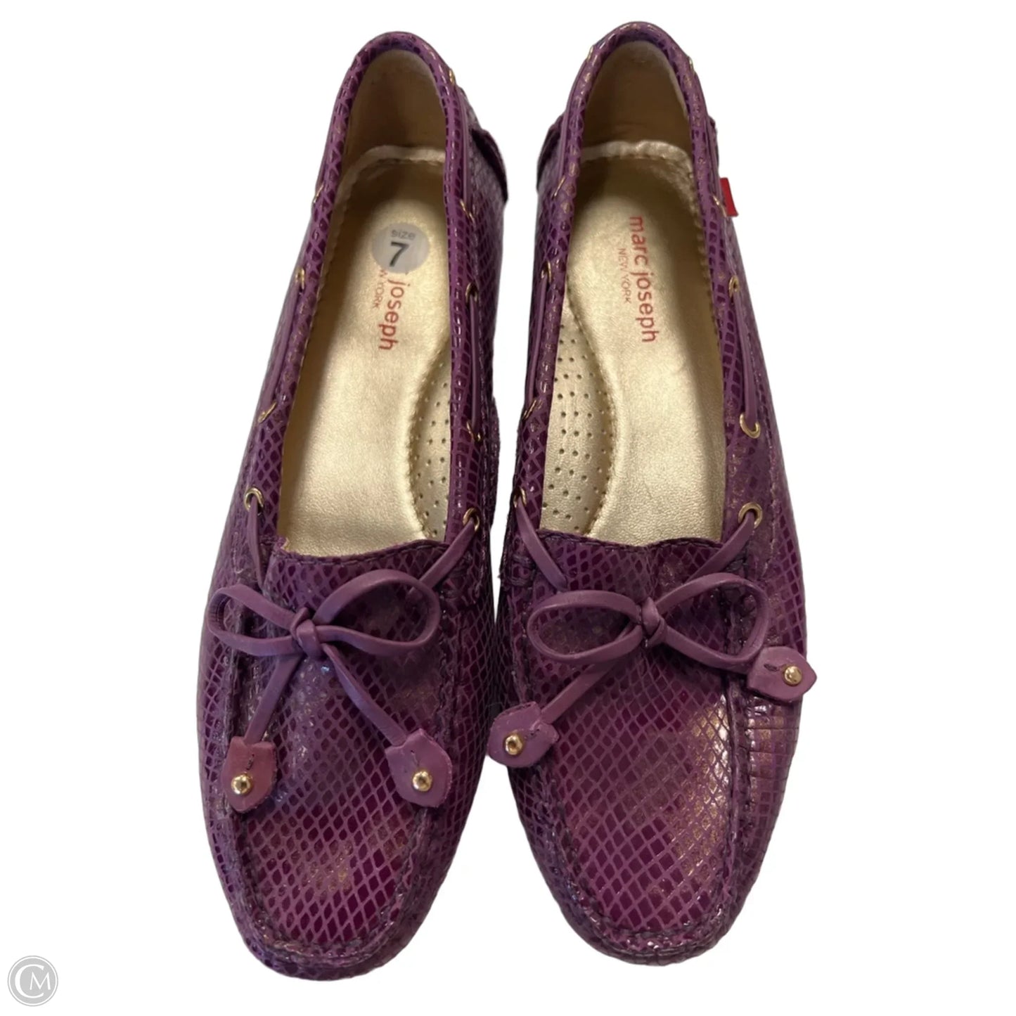 Shoes Flats By Clothes Mentor In Purple, Size: 7