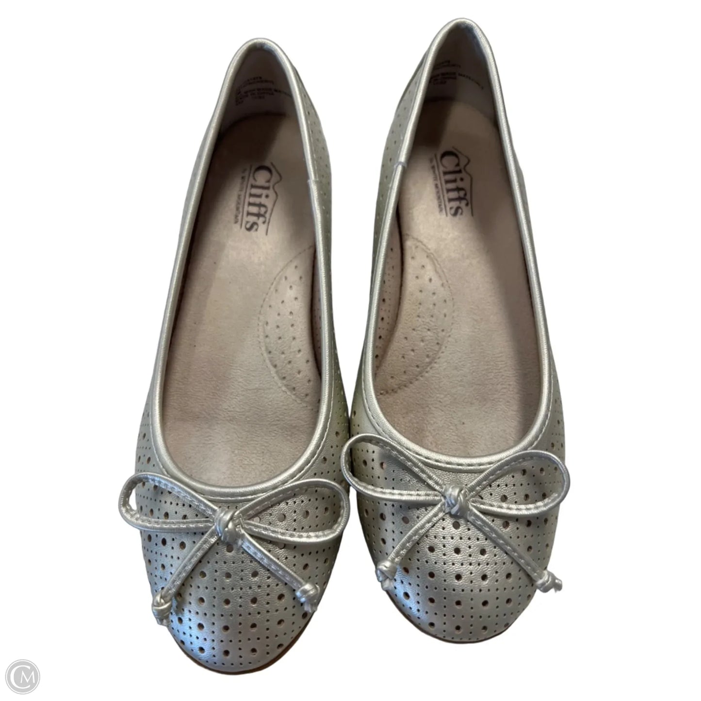 Shoes Flats By Cliffs By White Mountain In Gold, Size: 7
