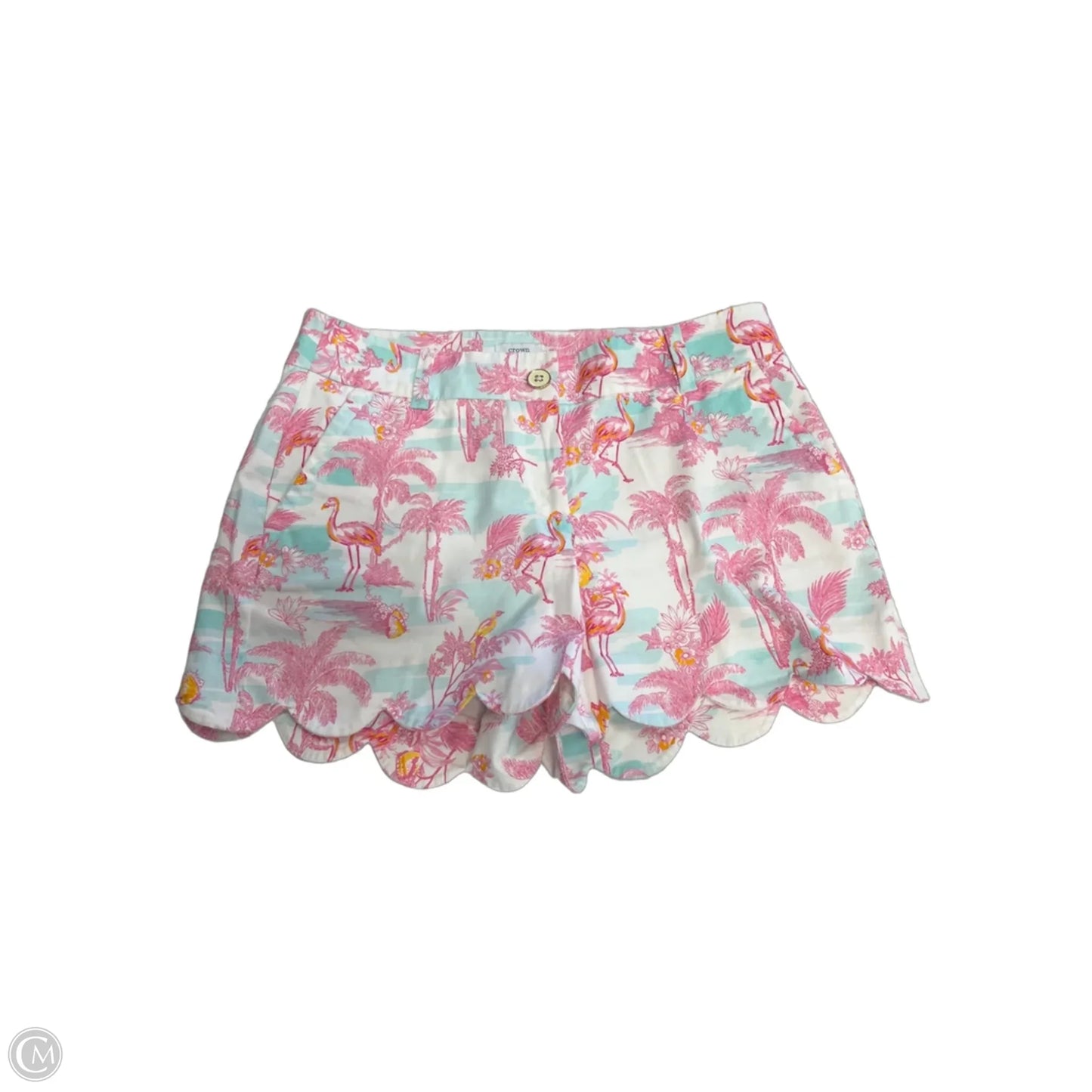 Shorts By Crown And Ivy In Tropical Print, Size: 4