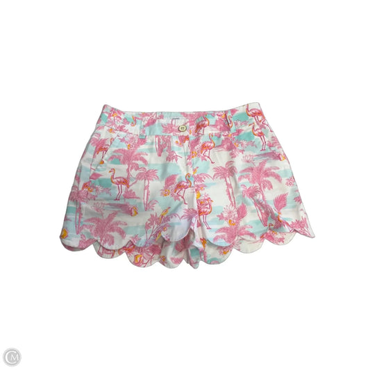 Shorts By Crown And Ivy In Tropical Print, Size: 4