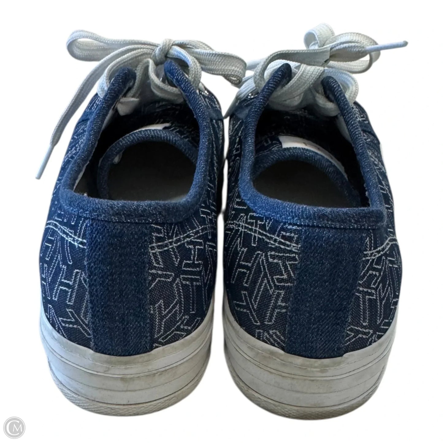Shoes Sneakers By Tommy Hilfiger In Blue & White, Size: 7.5
