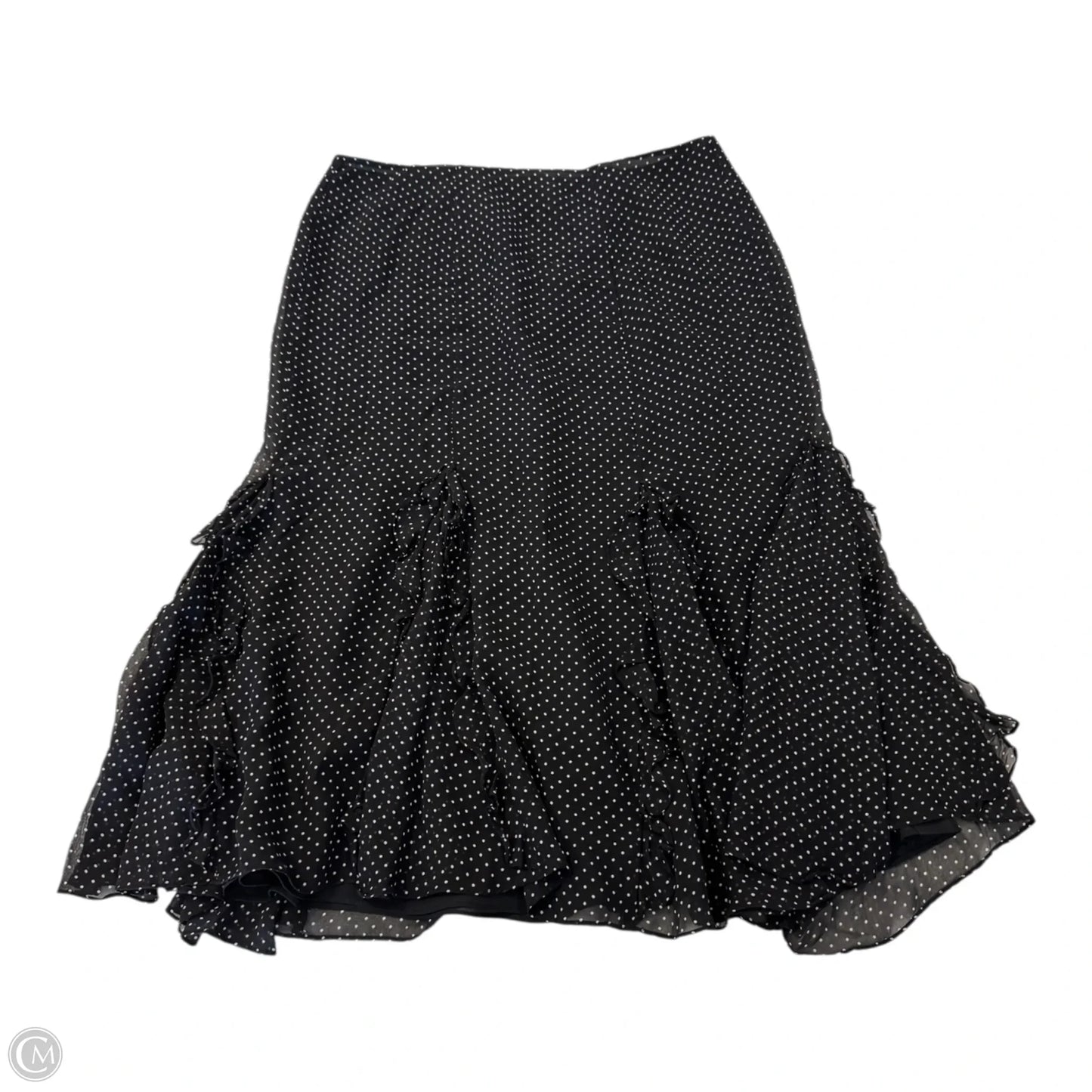 Skirt Midi By Ralph Lauren In Polkadot Pattern, Size: 10p