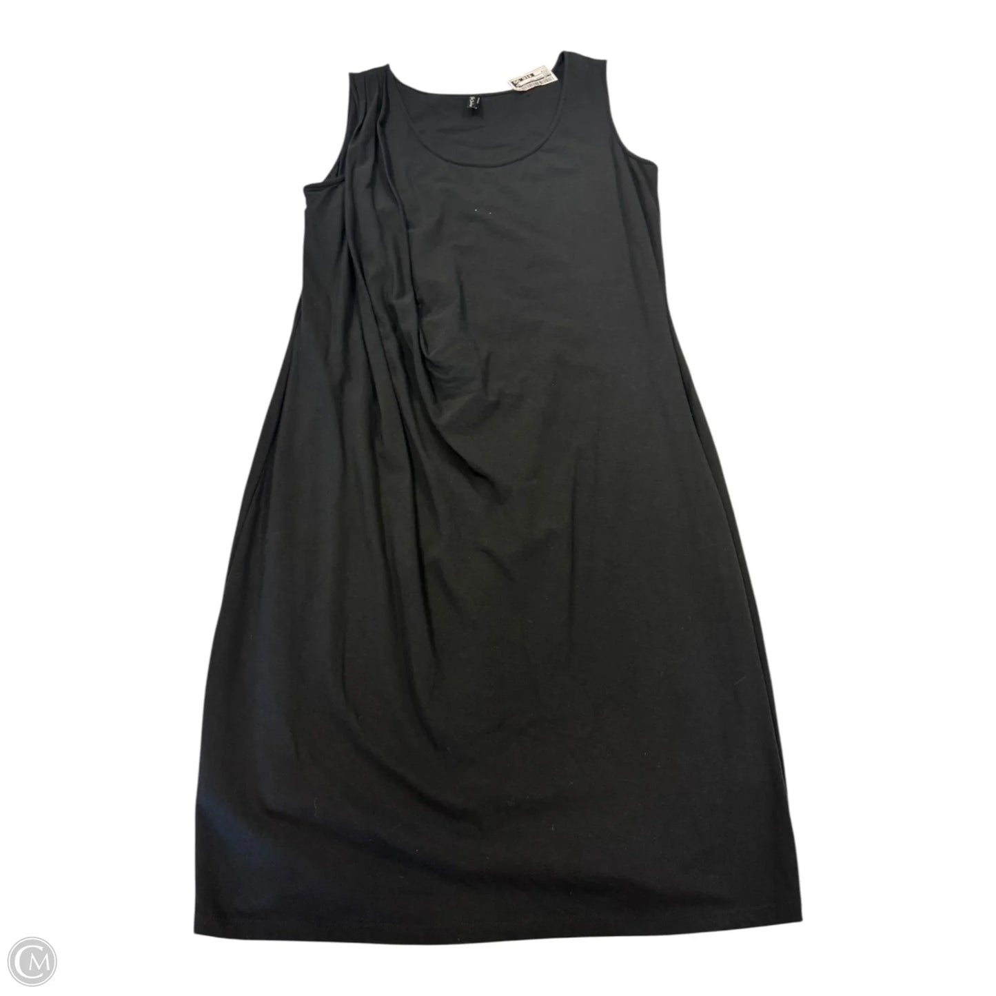 Dress Casual Midi By Cmc In Black, Size: M