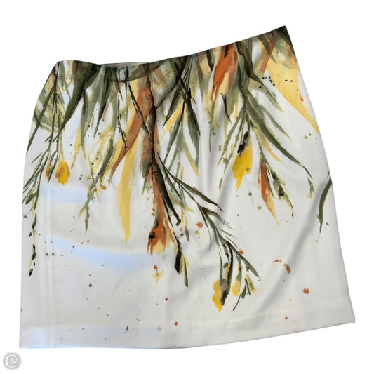 Skirt Mini & Short By Chicos In Multi-colored, Size: 3