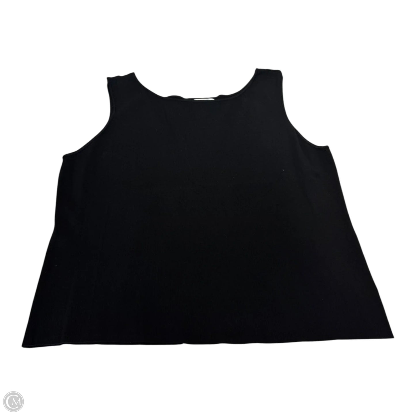 Top Sleeveless By Worthington In Black, Size: 3x