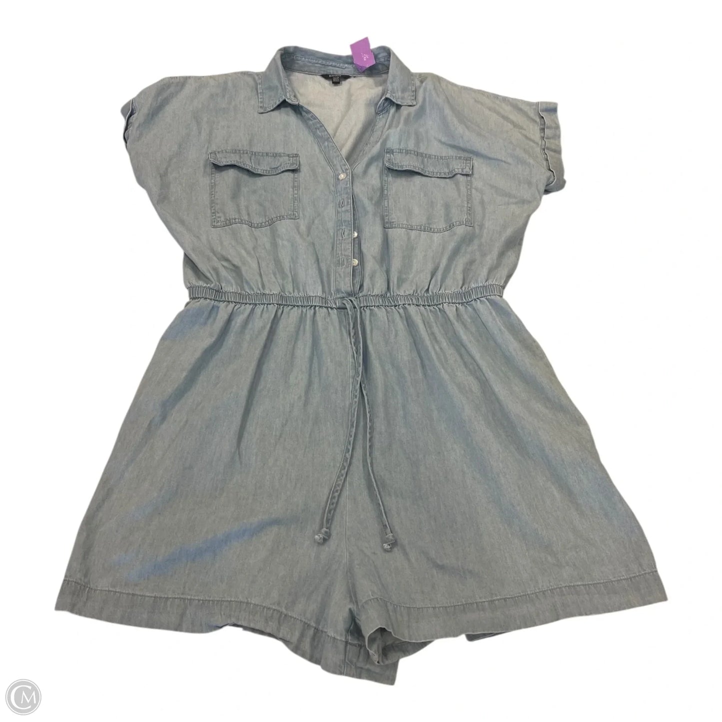 Romper By Buffalo David Bitton In Blue, Size: Xl