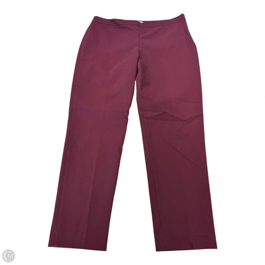 Pants Dress By Chaus In Red, Size: 12
