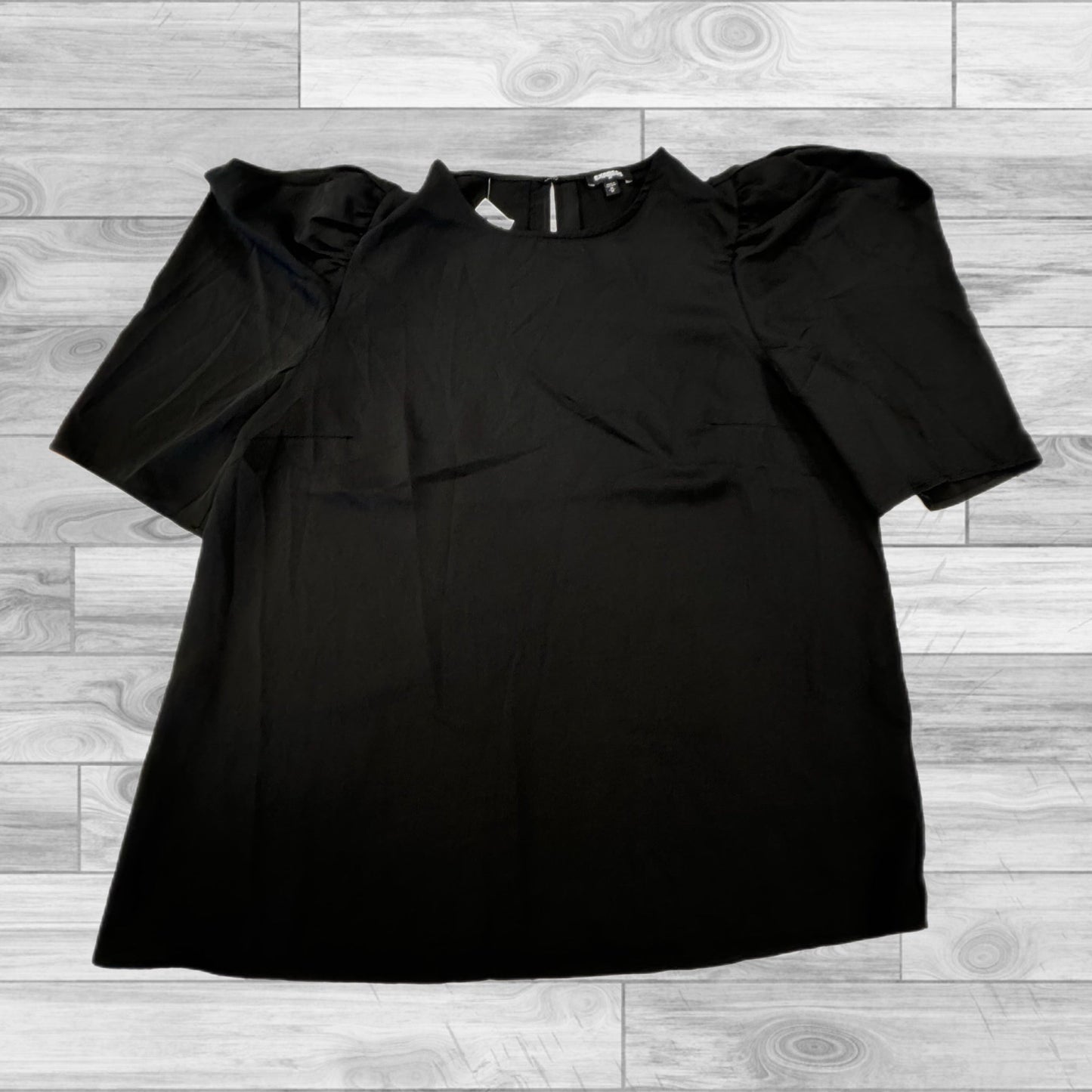 Black Top Short Sleeve Express, Size M