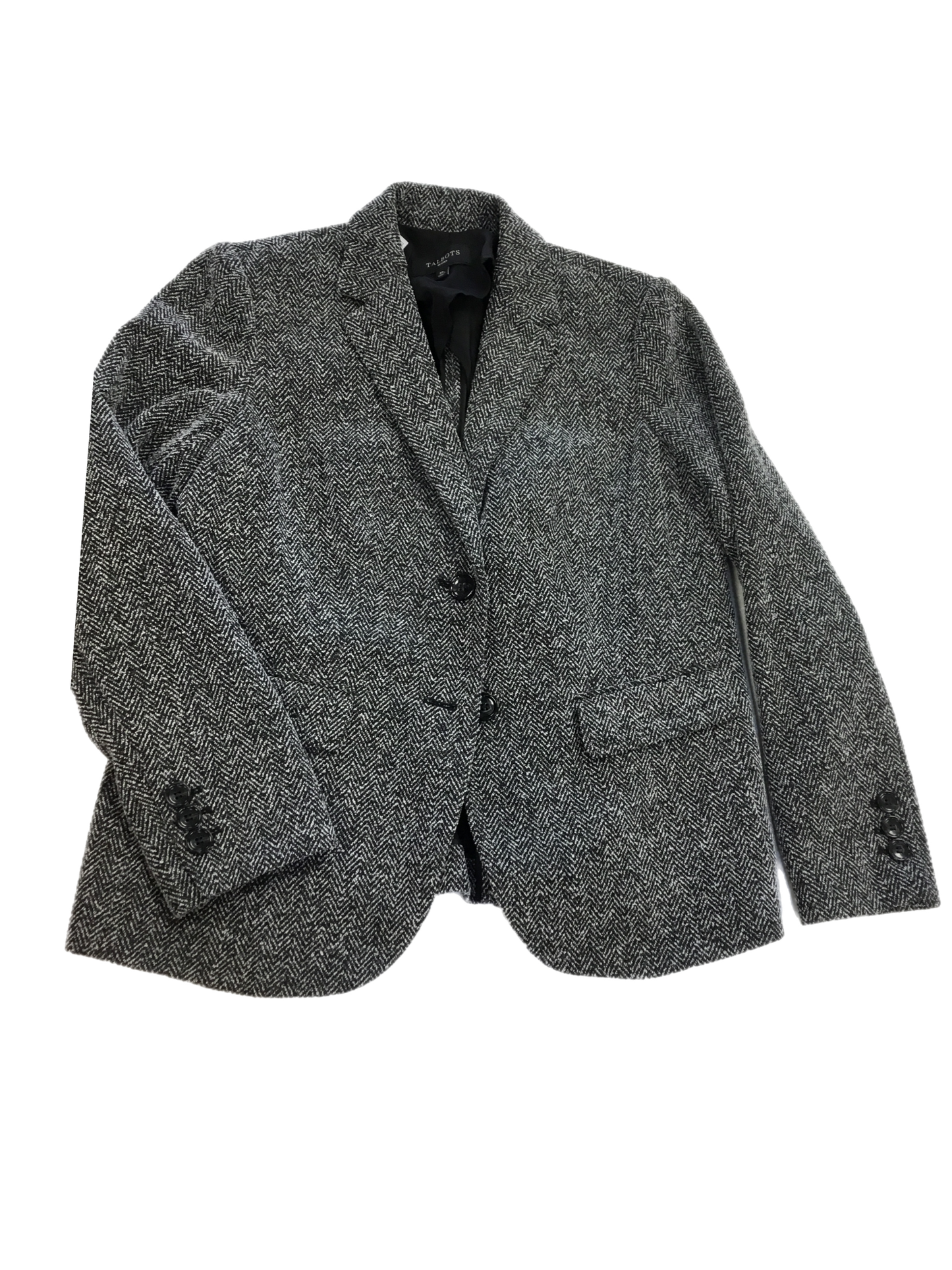 Blazer By Talbots In Black, Size: Mp