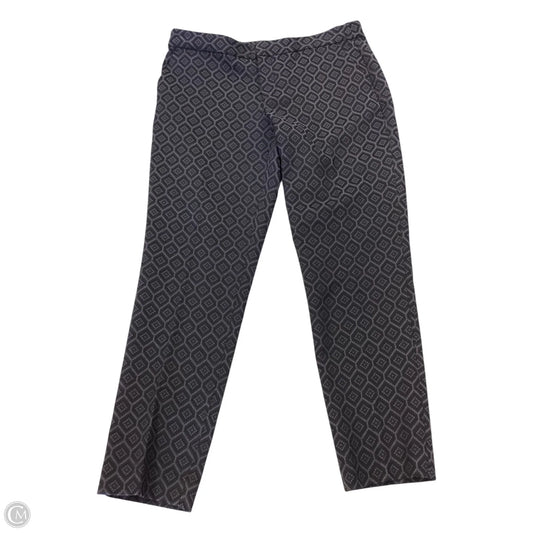 Capris By Alfred Dunner In Striped Pattern, Size: 16