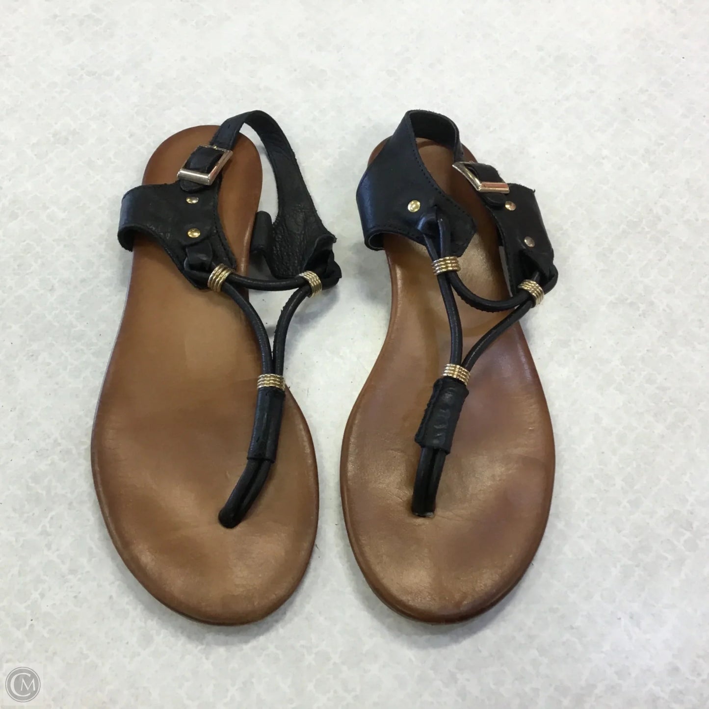 Sandals Flats By Aldo In Black, Size: 7.5