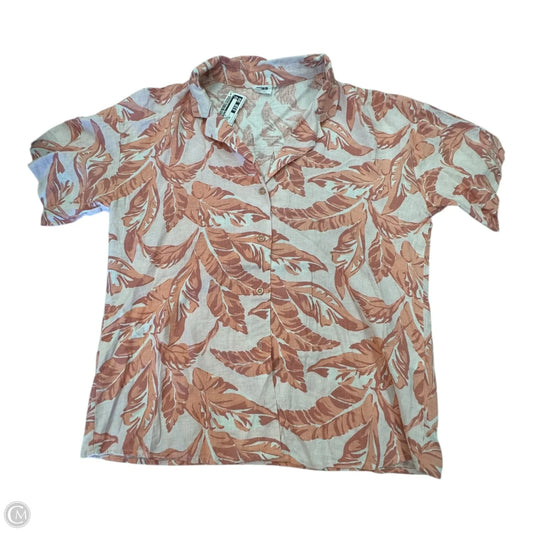 Top Short Sleeve By Cotton On In Pink, Size: Xs