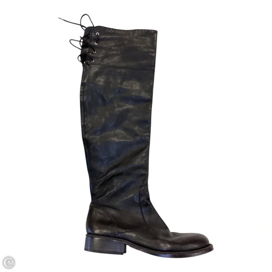 Boots Mid-calf Heels By Vince Camuto In Black, Size: 8.5