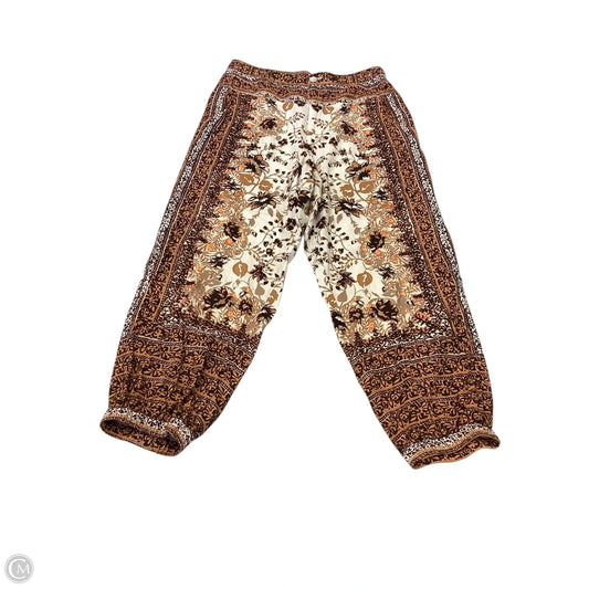 Pants Linen By Anthropologie In Multi-colored, Size: 10