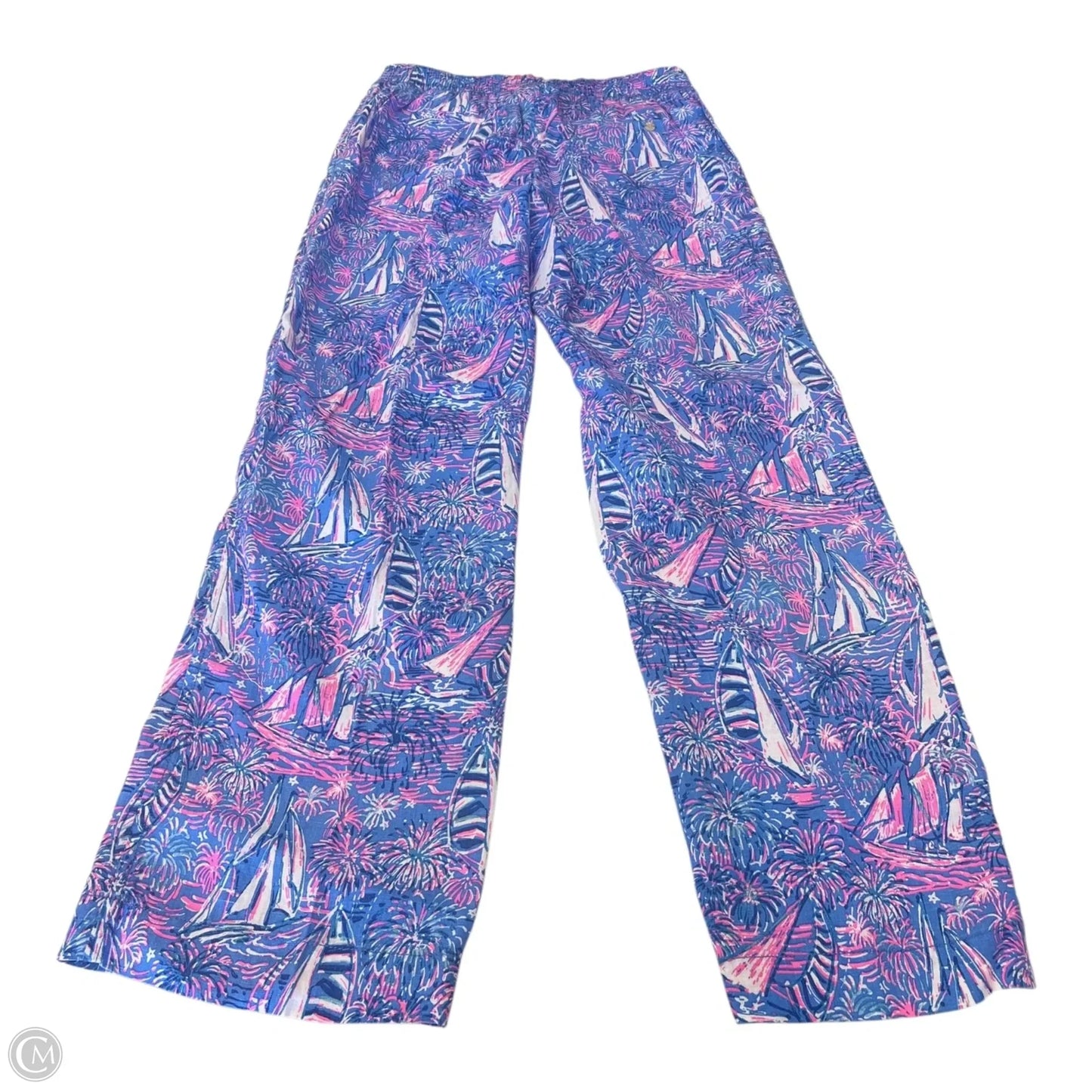 Pants Designer By Lilly Pulitzer In Multi-colored, Size: M