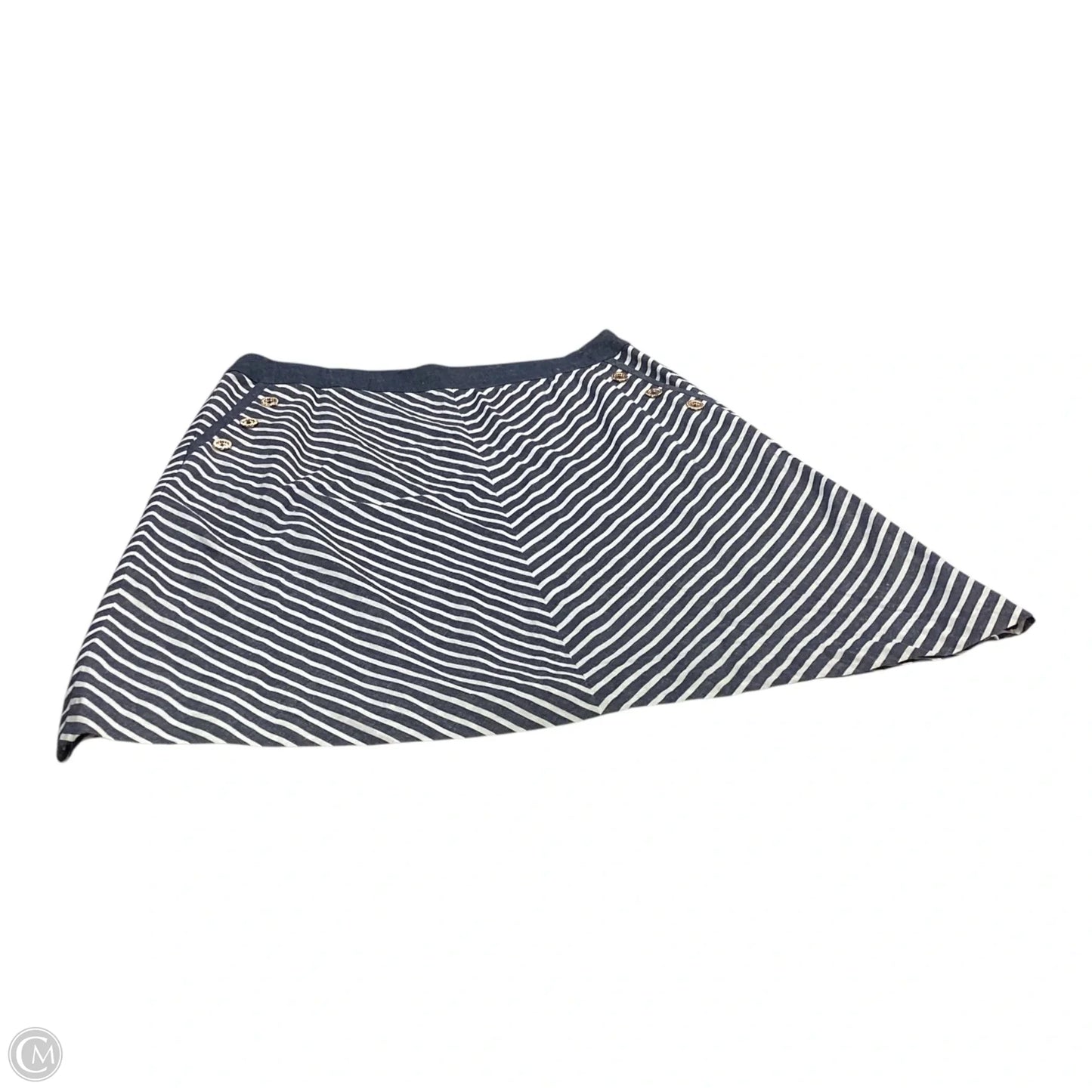 Skirt Mini & Short By Jones New York In Striped Pattern, Size: 12