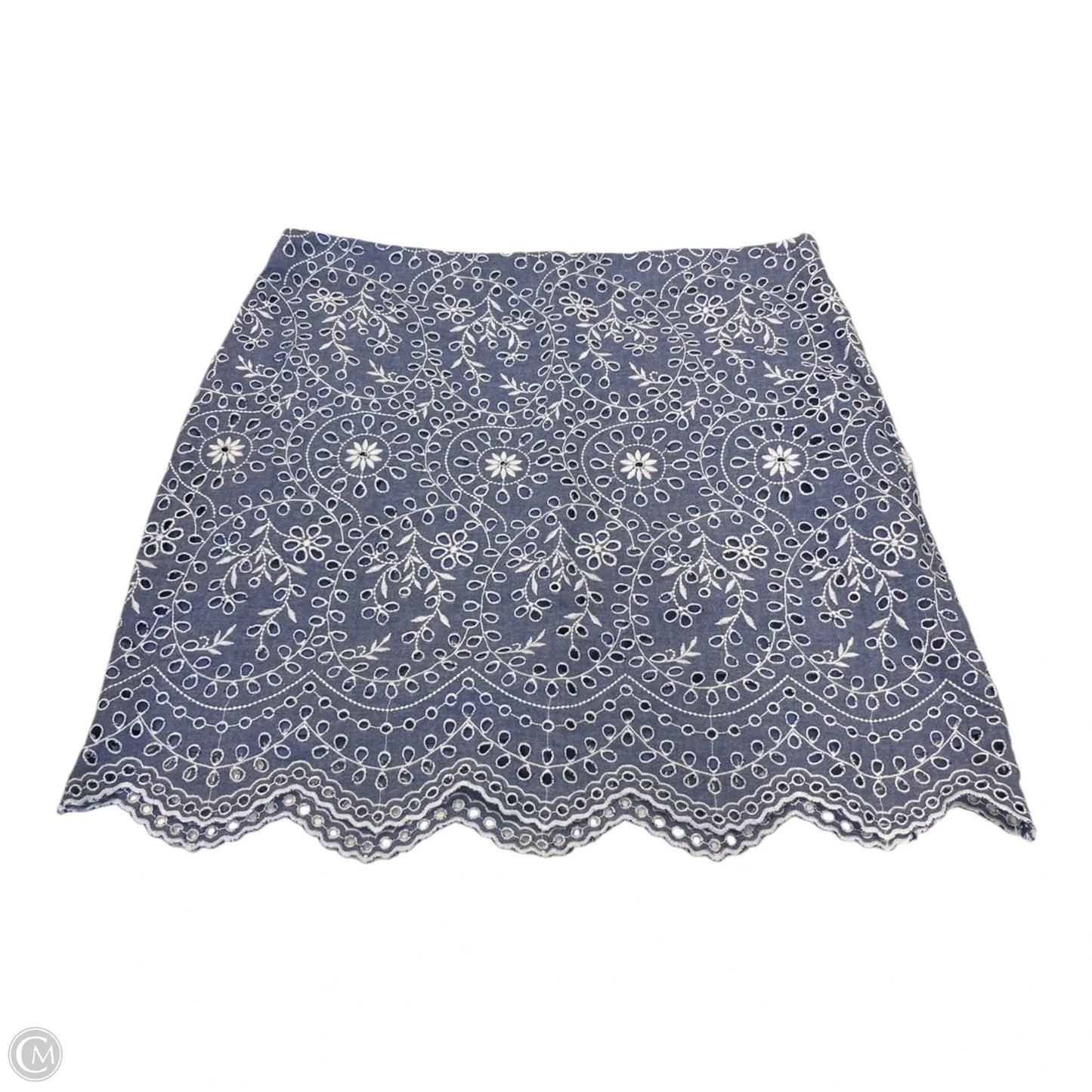 Skirt Mini & Short By Loft In Blue, Size: 12