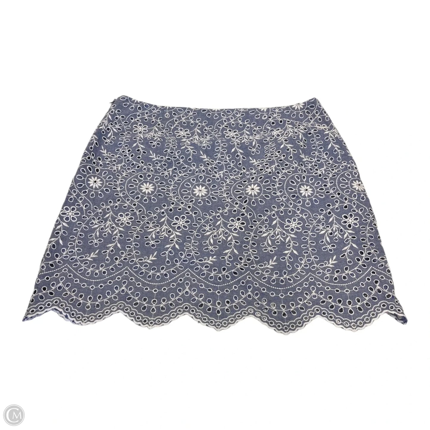 Skirt Mini & Short By Loft In Blue, Size: 12