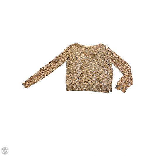 Top Long Sleeve By Michael By Michael Kors In Multi-colored, Size: Xs