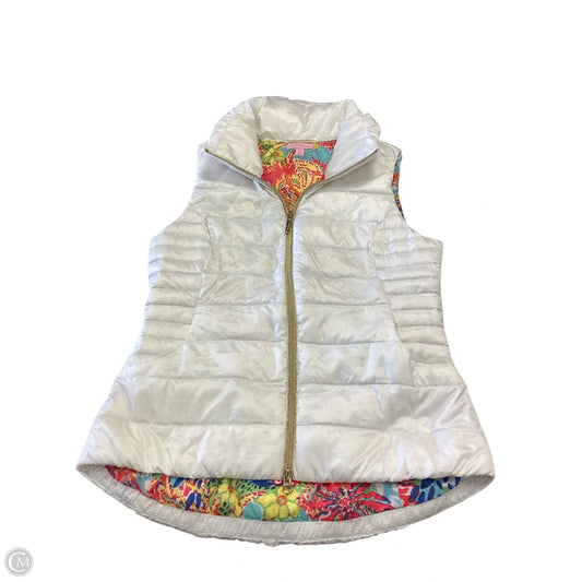 Vest Designer By Lilly Pulitzer In White, Size: M